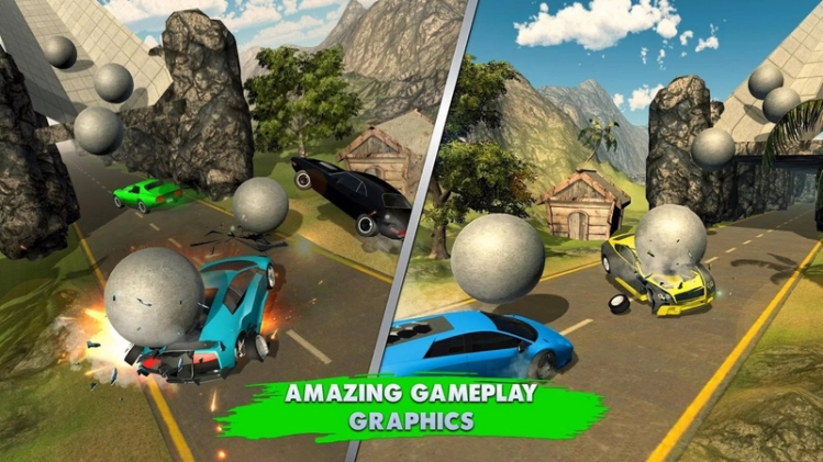 Chained Cars Rolling Ball Crash(����������ײ)v1.0.2 ��׿��