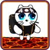 Kitty Ninja over lava(忍者挑战跳跃游戏)v0.0.2 最新版