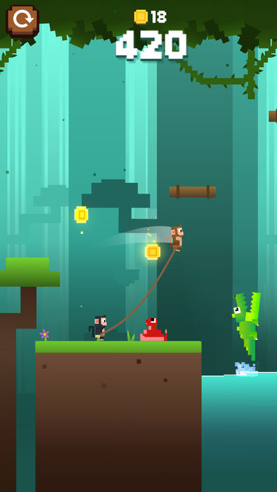 Monkey Ropes(���������ڹ��ƽ��)v1.2 ��׿��