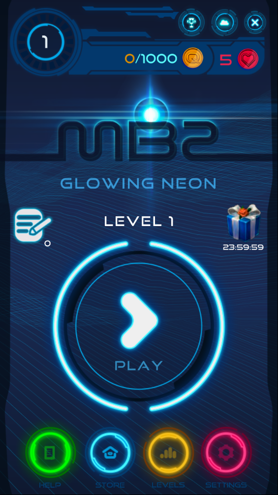 MB2: glowing neon bubbles(���򷢹���޺��)v1.51 ��׿��