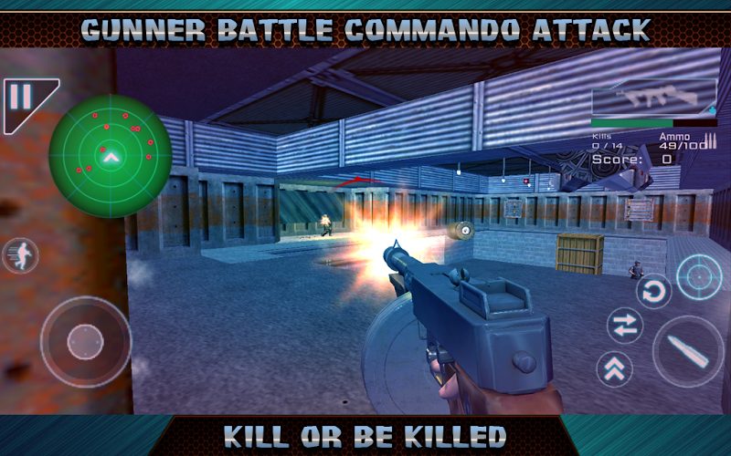 Gunner Battle Commando Attack(��������ս����)v5.594 �ֻ���