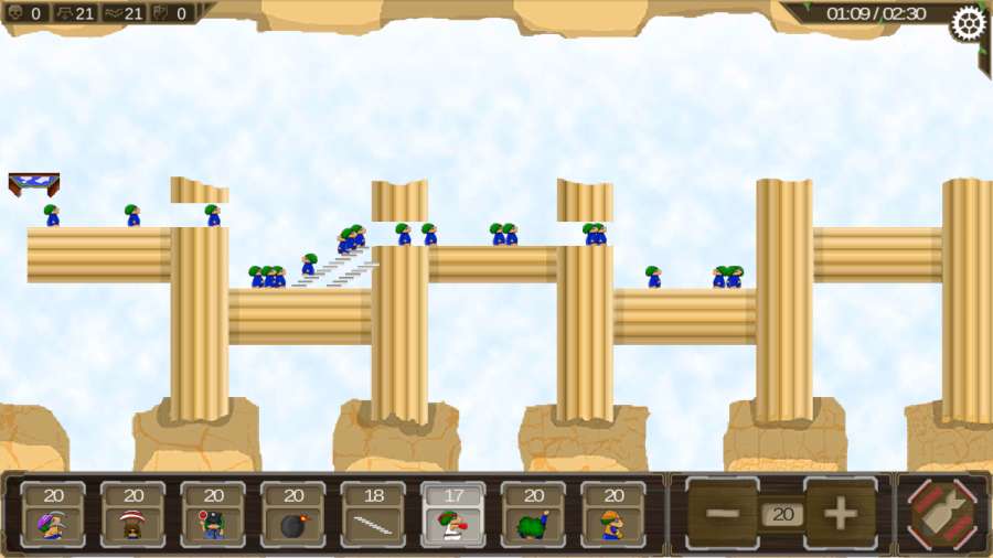 Lemmings Revisited(�ٷ�������Ϸ)v1..1.0 ��׿��
