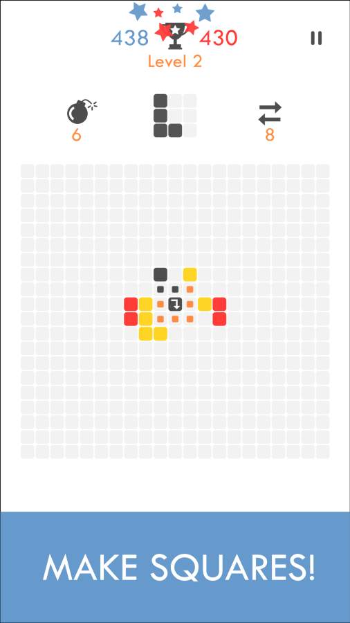 Ų�Ƴɷ�Make Squares��Ϸv1.0 ���°�