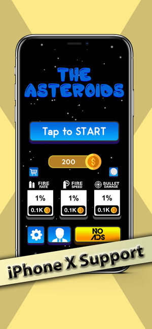 The Astroidsv2.1.0 iPhone��