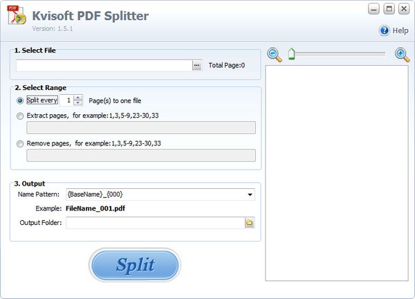 Kvisoft PDF Splitterv1.6.1 Ѱ