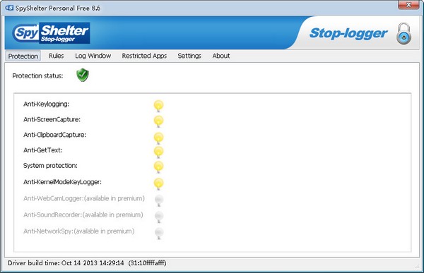 SpyShelter Personal Freev9.0 中文版