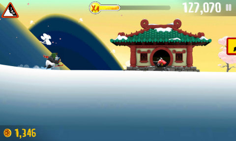 滑雪大冒险中国风 滑雪大冒险中国风