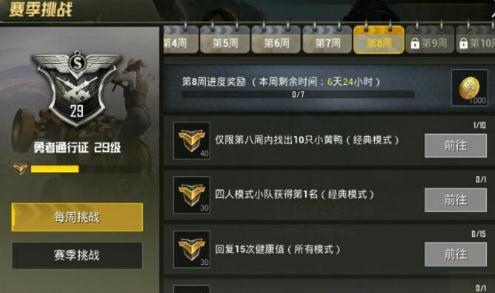 绝地求生刺激战场第八周赛季挑战小黄鸭有什么用 刺激战场集齐10只小黄鸭奖励什么 绝地求生刺激战场第八周赛季挑战小黄鸭有什么用 刺激战场集齐10只小黄鸭奖励什么