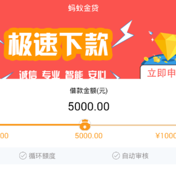 蚂蚁金贷 蚂蚁金贷