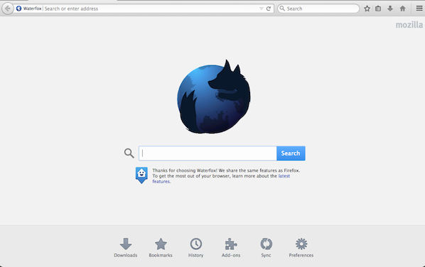 ˮ�������Waterfox