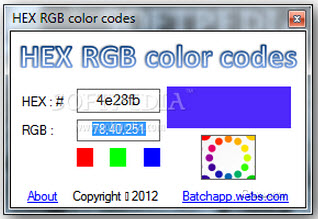 HexColorPickv1.0.4 �ٷ���