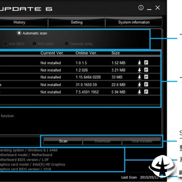 MSI Live Update 6(bios��������)