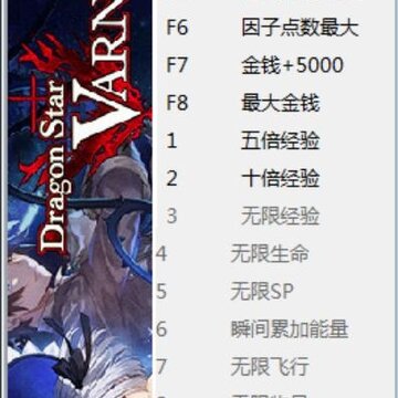 龙星的瓦尔尼尔十五项修改器 龙星的瓦尔尼尔十五项修改器
