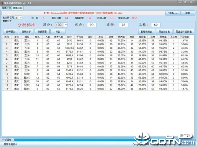 学生成绩分析助手 学生成绩分析助手