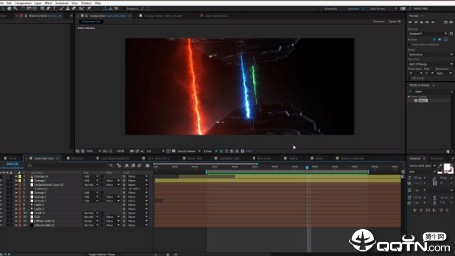 AE�����߲��VideoCopilot Saber