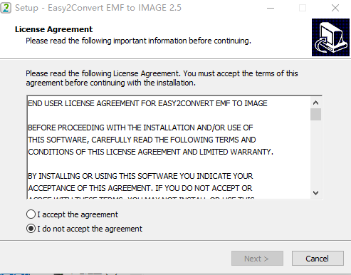 Easy2Convert EMF to IMAGE(EMF图片转换工具)v2.5 免费版