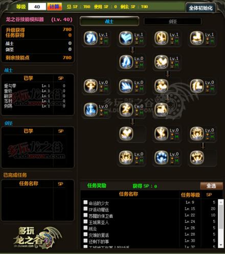 龙之谷加点模拟器2019 龙之谷加点模拟器2019