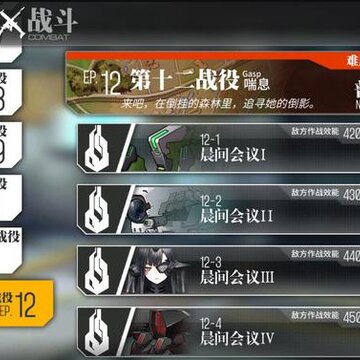少女前线12-4e有什么打法 12-4e刷核心方法 少女前线12-4e有什么打法 12-4e刷核心方法