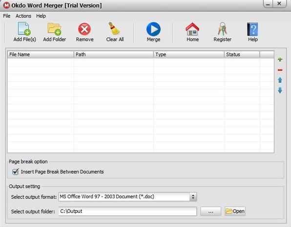 Okdo Word Mergerv2.7 ��ɫ��
