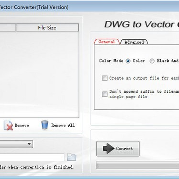 VeryPDF DWG to Vector Converter