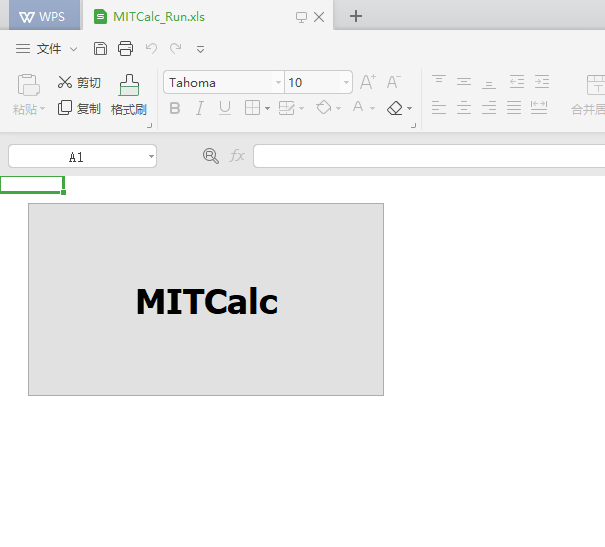 MITCalc��е���̼������㹤��