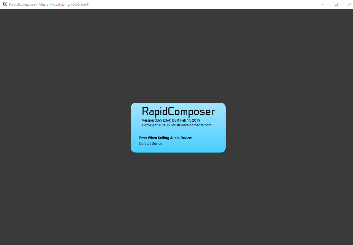 MusicDevelopments RapidComposer���������������