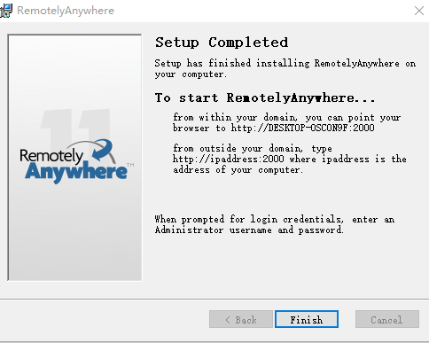 RemotelyAnywhereԶ�̿��Ƶ�������
