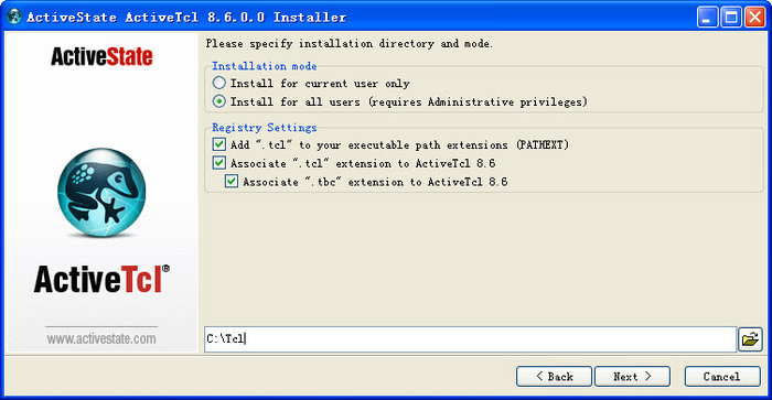 ActiveTcl Mac��v8.5.18.0 �ٷ���