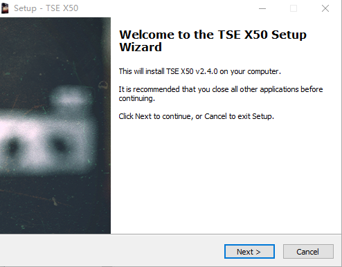 TSE X50��������