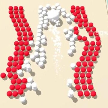 彩色躲避球球3D 彩色躲避球球3D