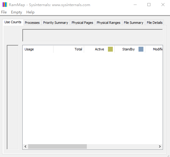 RAMMap(�ڴ�ռ��������) 