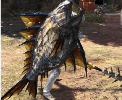 怪物猎人世界黄金鲤盾斧MOD 怪物猎人世界黄金鲤盾斧MOD