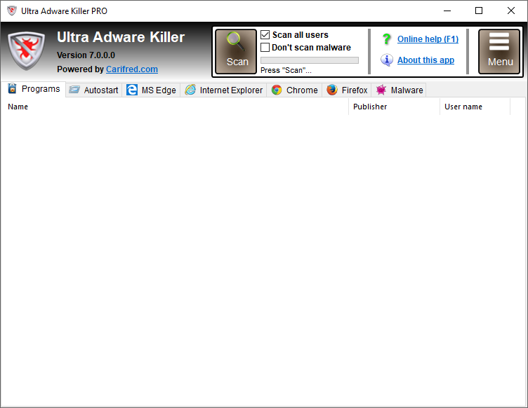 Ultra Adware Killer(����������)v7.4 ��Ѱ�