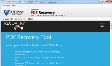 SysTools PDF Repair(PDF�޸�����) 