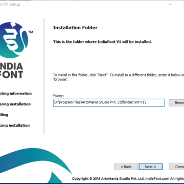 IndiaFont(印度语书法字体软件) IndiaFont(印度语书法字体软件)
