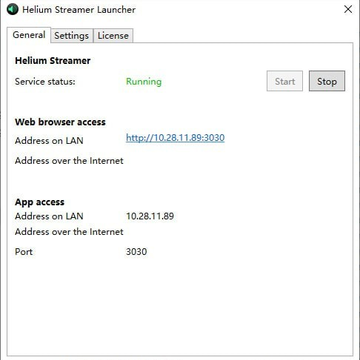 Helium Streamer 
