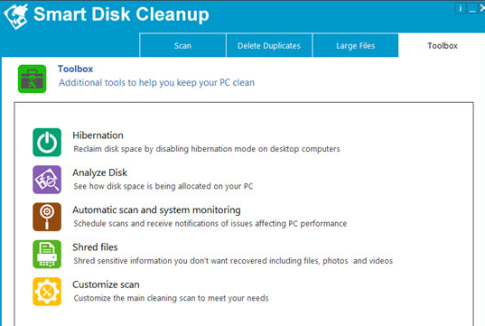Smart Disk Cleanup���ܴ�������