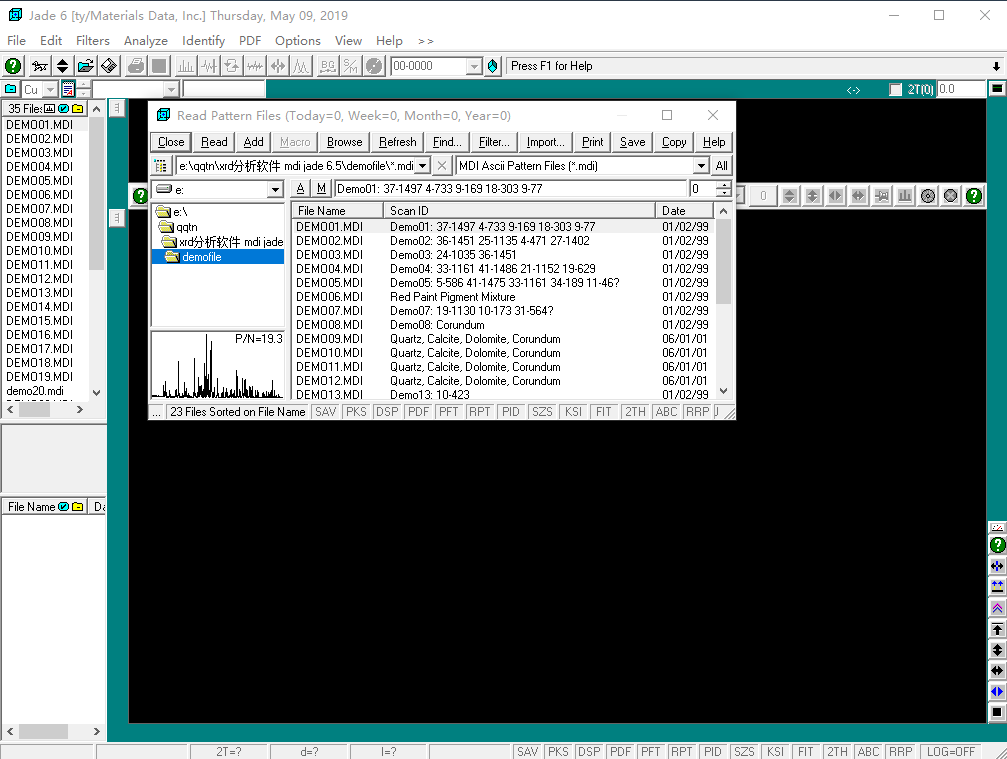 mdi jade 6(XRD分析软件)v6.5免费版