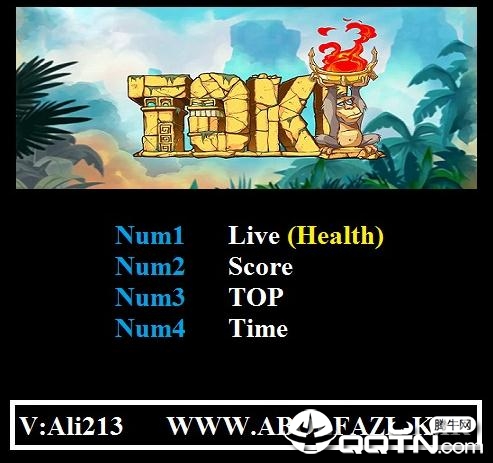 Toki重制版无限生命修改器 Toki重制版无限生命修改器