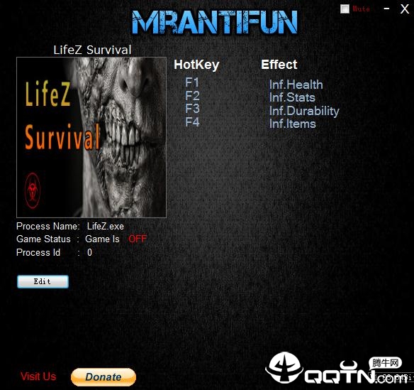 LifeZ生存四项修改器 LifeZ生存四项修改器