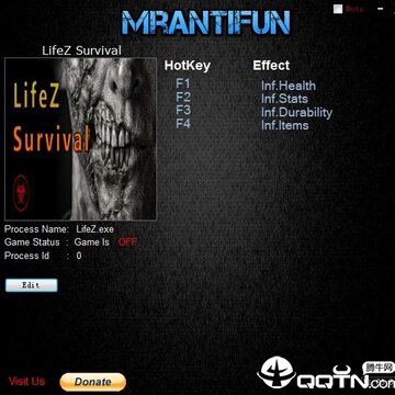 LifeZ生存四项修改器 LifeZ生存四项修改器