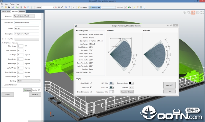 Insight Numerics Detect3D火灾映射分析软件 Insight Numerics Detect3D火灾映射分析软件