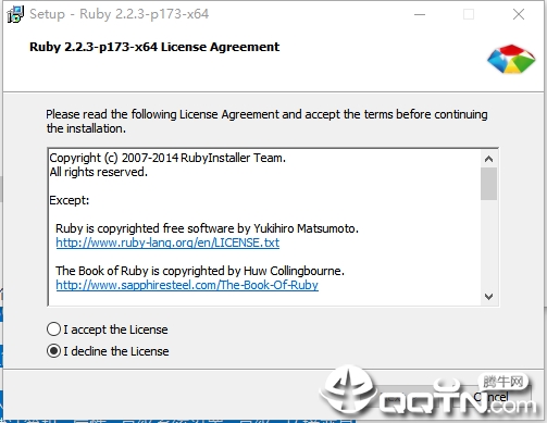 rubyinstaller编程环境搭建程序v2.2.3 免费版