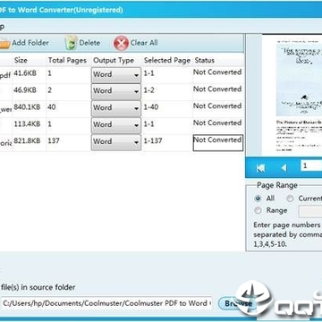 Coolmuster PDF to Word Converter