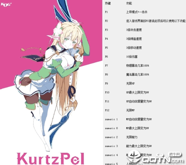 kurtzpel十八项修改器 kurtzpel十八项修改器