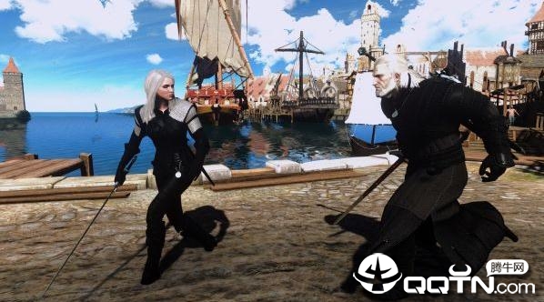 巫师3狂猎纯黑熊派套装MOD 巫师3狂猎纯黑熊派套装MOD
