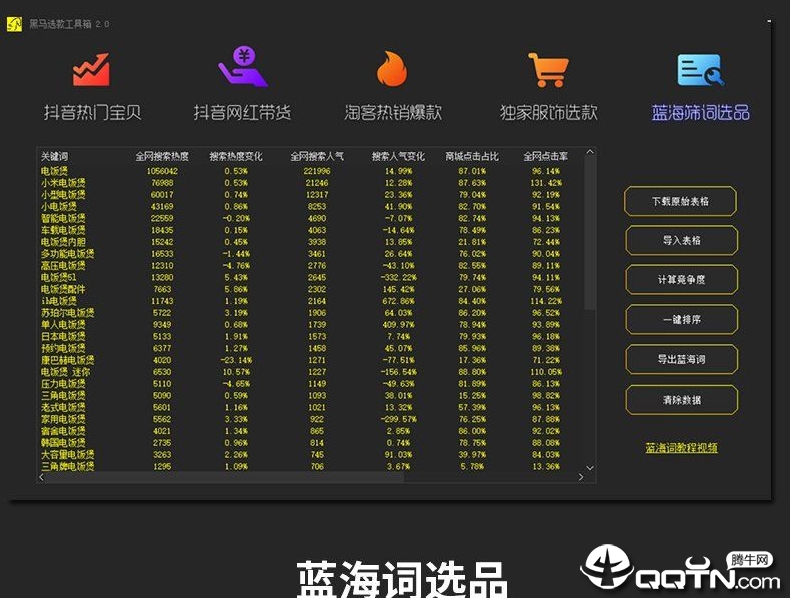 黑马选款工具箱吾爱版 黑马选款工具箱吾爱版