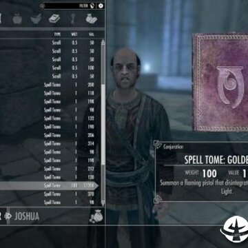 上古卷轴5天际金色双枪魔法MOD 上古卷轴5天际金色双枪魔法MOD