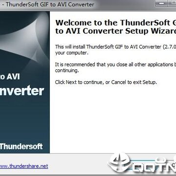 ThunderSoft GIF to AVI Converter
