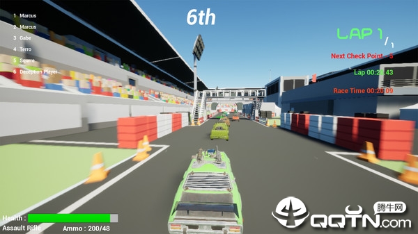��Ⱦ���ս��Deep Race Battle